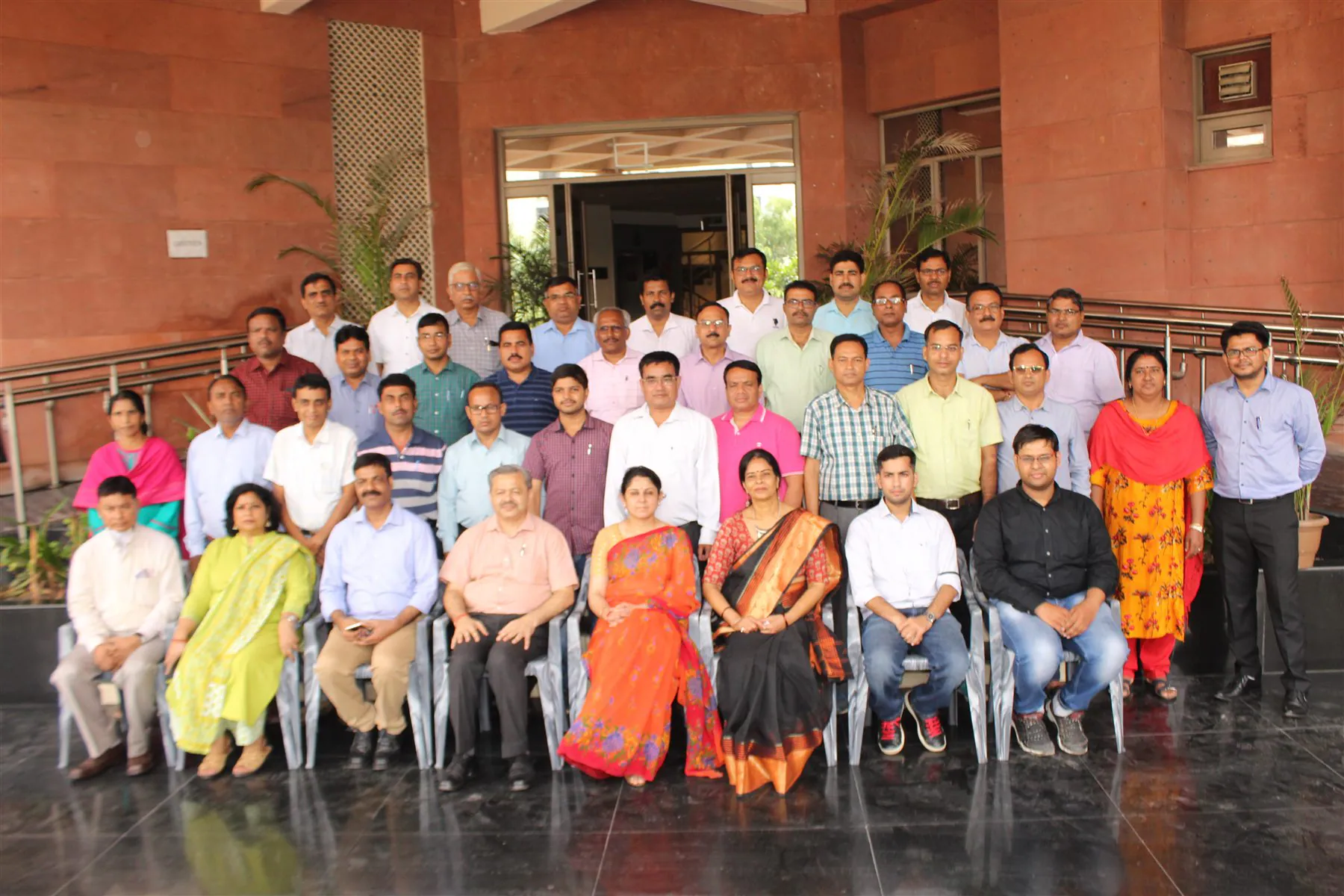 NVS faculty cohort after an institutional capability programme