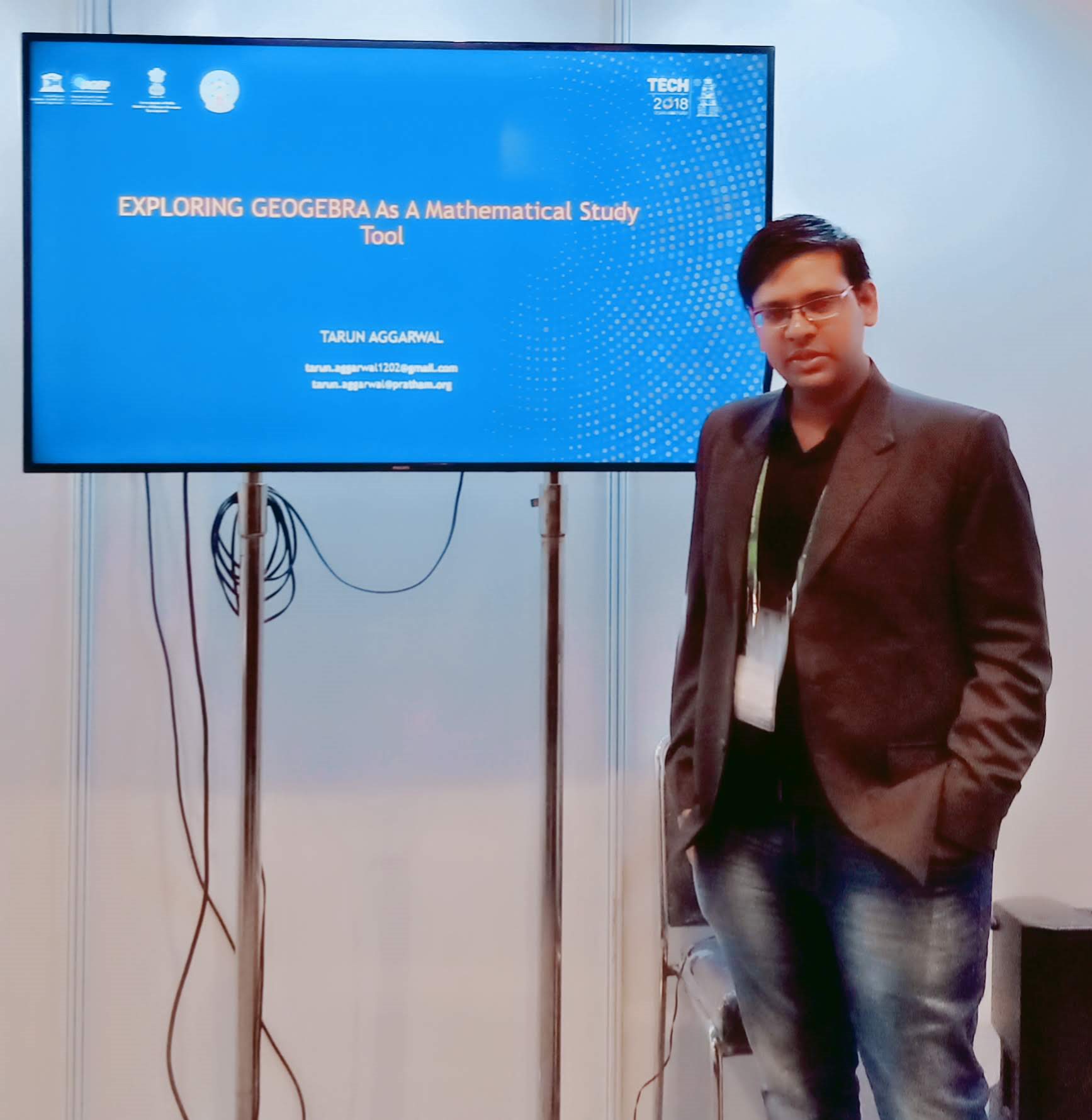 GeoGebra presentation at TECH 2018